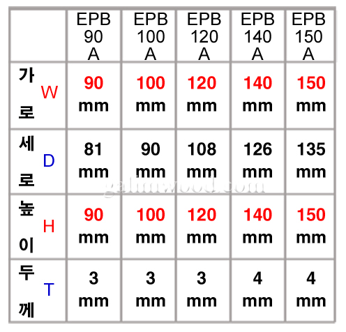 EPB-A (각재용)